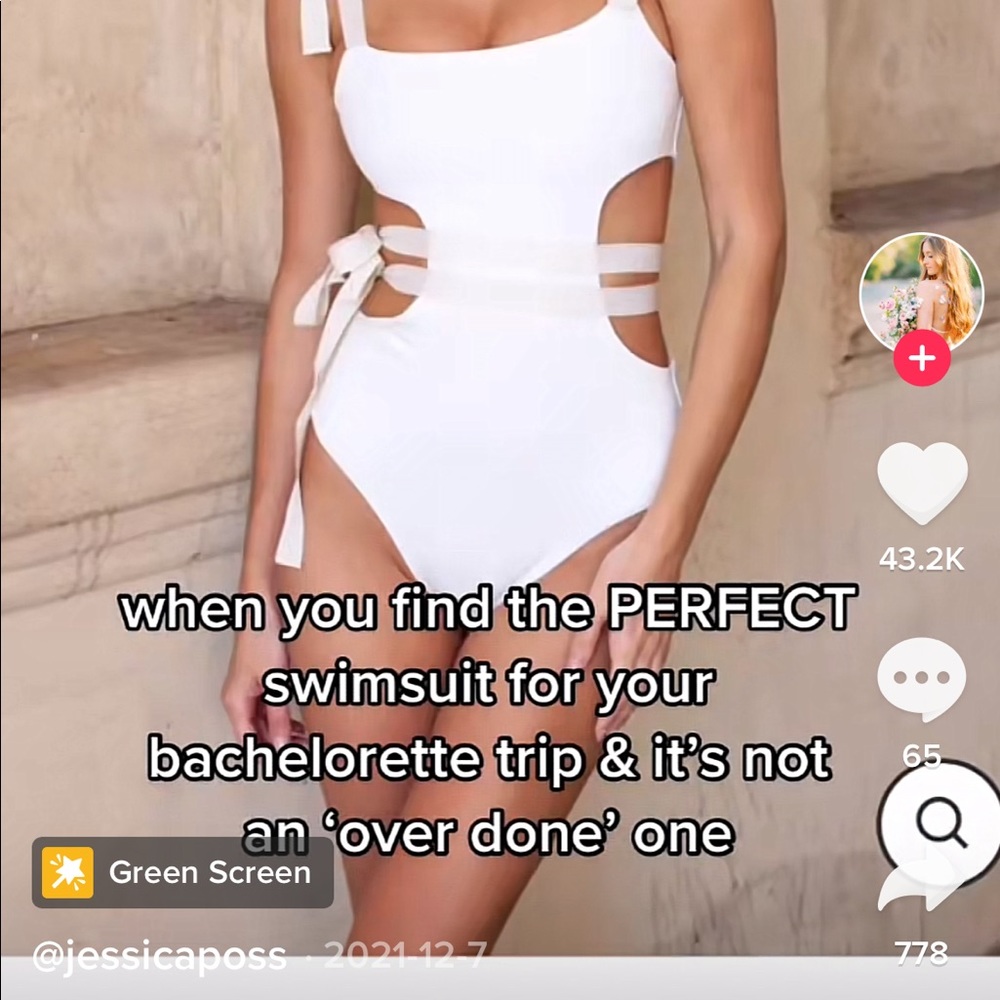 Divino Seas Medici Ivory swimsuit medium